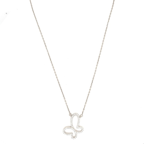 Butterfly Pendant Necklace - Picture 2 of 3